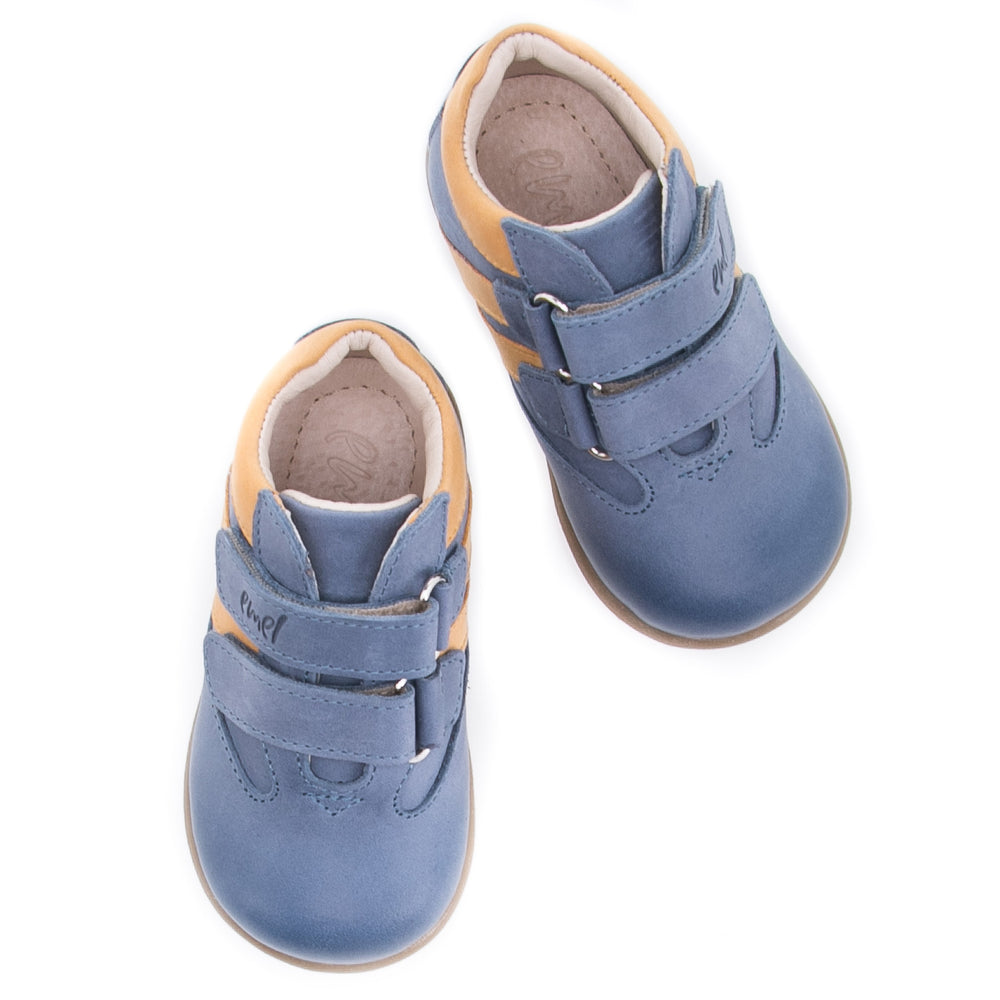 (2045D-5) Emel first shoes velcro blue - MintMouse (Unicorner Concept Store)