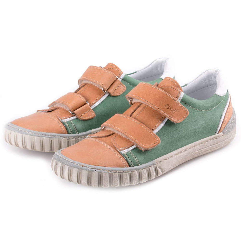 (2066-13) Emel low Velcro Trainers - green - MintMouse (Unicorner Concept Store)