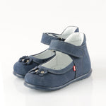 (2094-9) Emel Navy Flowers Half-Open Classic - MintMouse (Unicorner Concept Store)