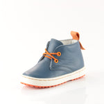 (2150-3/2242-3) Navy Orange Lace Up Trainers - MintMouse (Unicorner Concept Store)