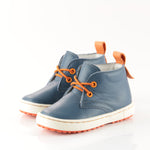 (2150-3/2242-3) Navy Orange Lace Up Trainers - MintMouse (Unicorner Concept Store)