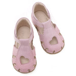 (2183A-3) Emel pink heart closed sandals - MintMouse (Unicorner Concept Store)