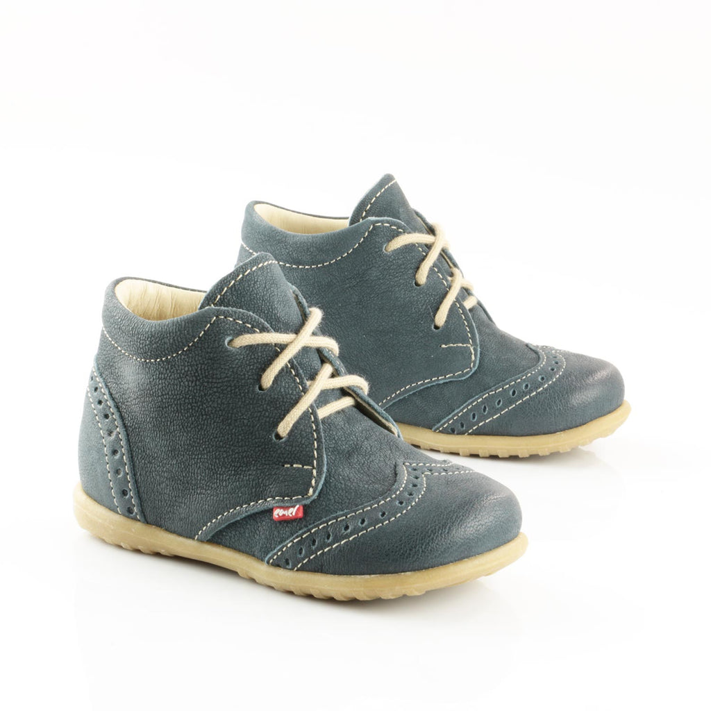 (2341-1) Emel brogue Blue Lace Up Classics - MintMouse (Unicorner Concept Store)