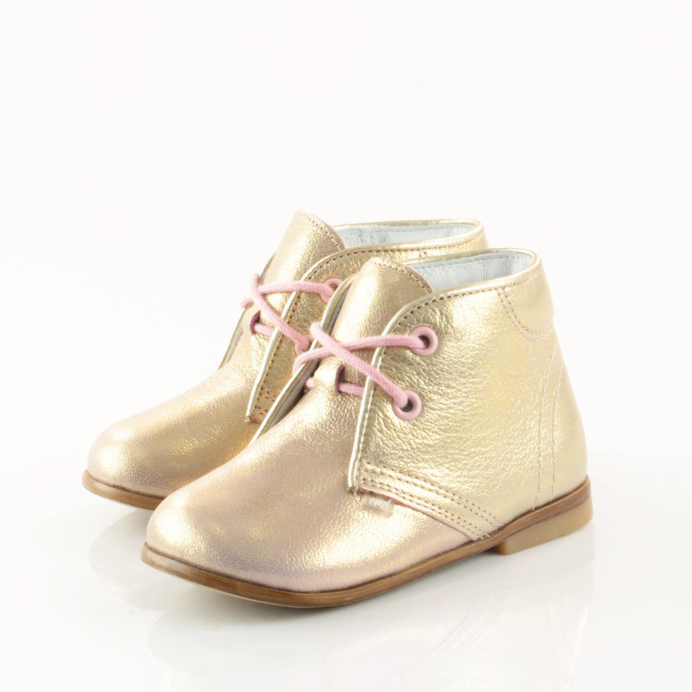 (2345-4) Emel Shiny Pink Lace Up Shoes - MintMouse (Unicorner Concept Store)