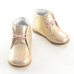 (2345-4) Emel Shiny Pink Lace Up Shoes - MintMouse (Unicorner Concept Store)