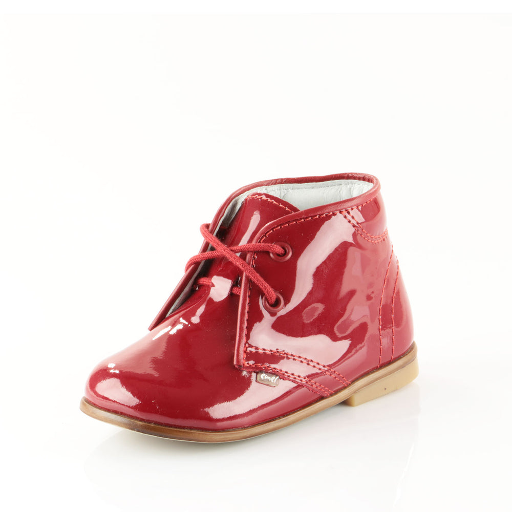 (2393-1) Emel red patent classic first shoes - MintMouse (Unicorner Concept Store)