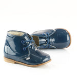 (2393-4) Emel blue patent classic first shoes - MintMouse (Unicorner Concept Store)