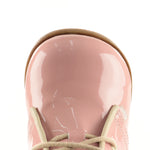 (2393-5) Emel Pink Laque Lace Up Shoes - MintMouse (Unicorner Concept Store)