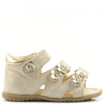 (2426) Emel Golden Flower Sandals
