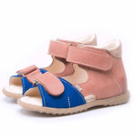 (2428B-1) Brown Blue Sandals - MintMouse (Unicorner Concept Store)