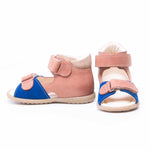 (2428B-1) Brown Blue Sandals - MintMouse (Unicorner Concept Store)