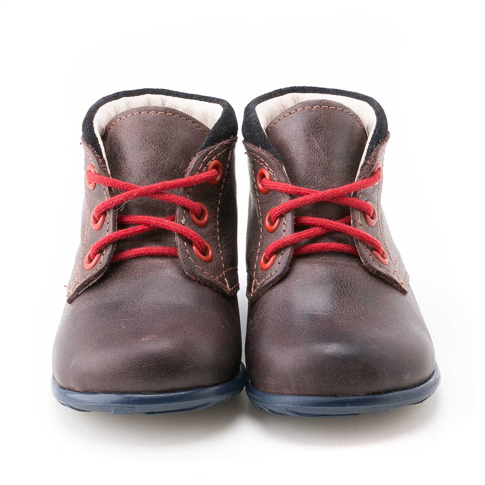 (2440-8) Emel first lace up shoes brown - MintMouse (Unicorner Concept Store)