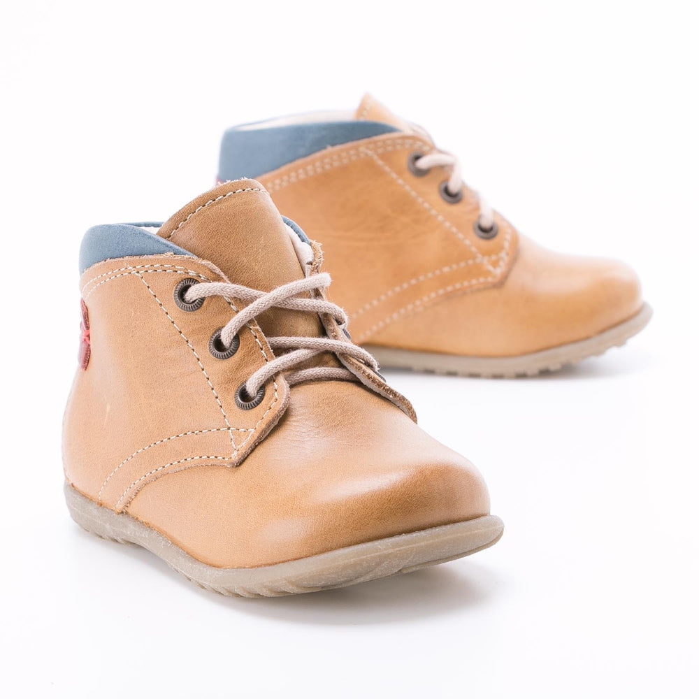 (2440A-3) Emel mustard first shoes - MintMouse (Unicorner Concept Store)