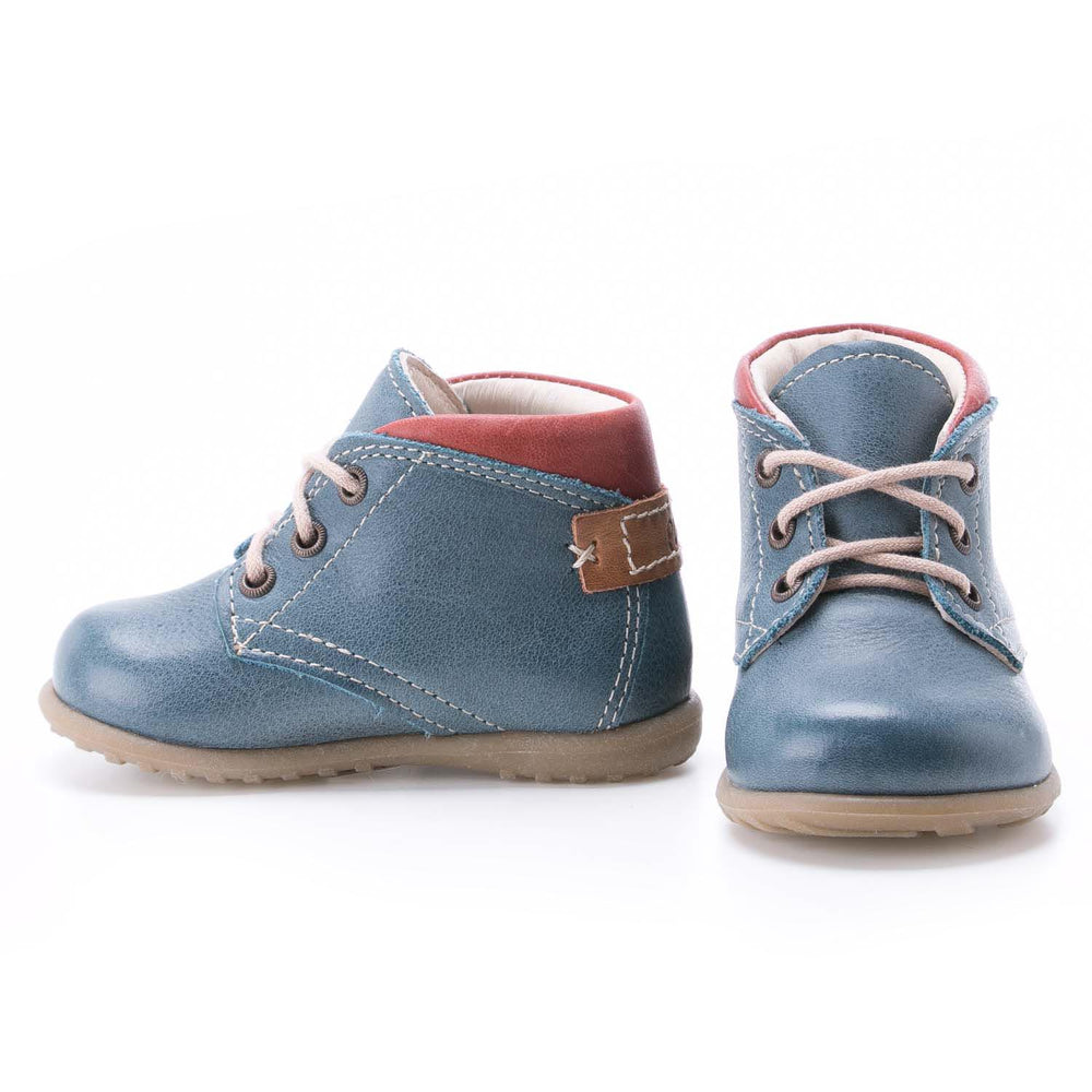 (2440A-4) Emel blue first shoes - MintMouse (Unicorner Concept Store)