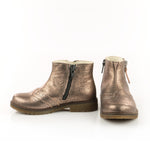 (2614-10) Emel ankle boots brogue bronz