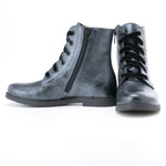 Emel grey metallic ankle boots (2622A) - MintMouse (Unicorner Concept Store)