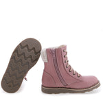 (EV2646-20 / EV2526-20) Emel dirty pink winter lace-up shoes