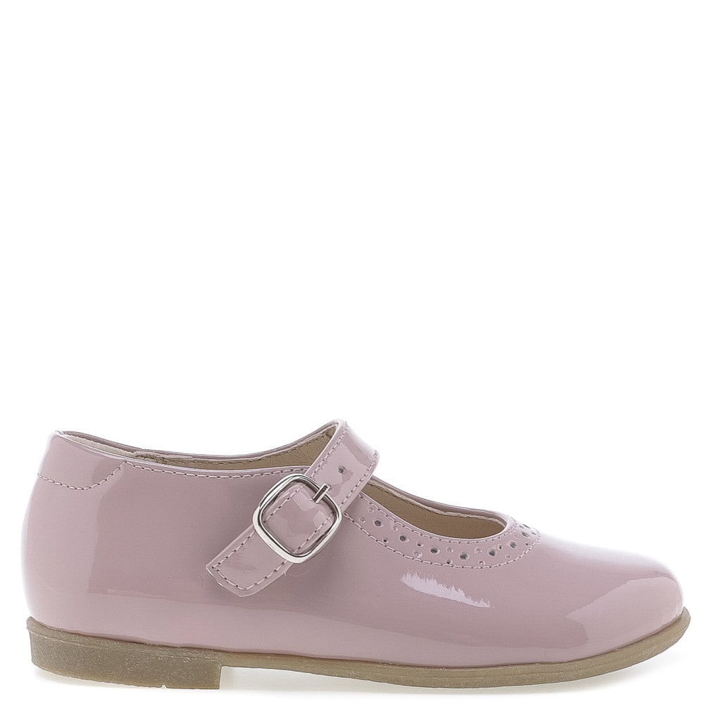 (2674-15) Emel balerina shoes - pink patent leather