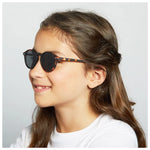 Junior sunglasses #D - Tortoise Grey Lenses