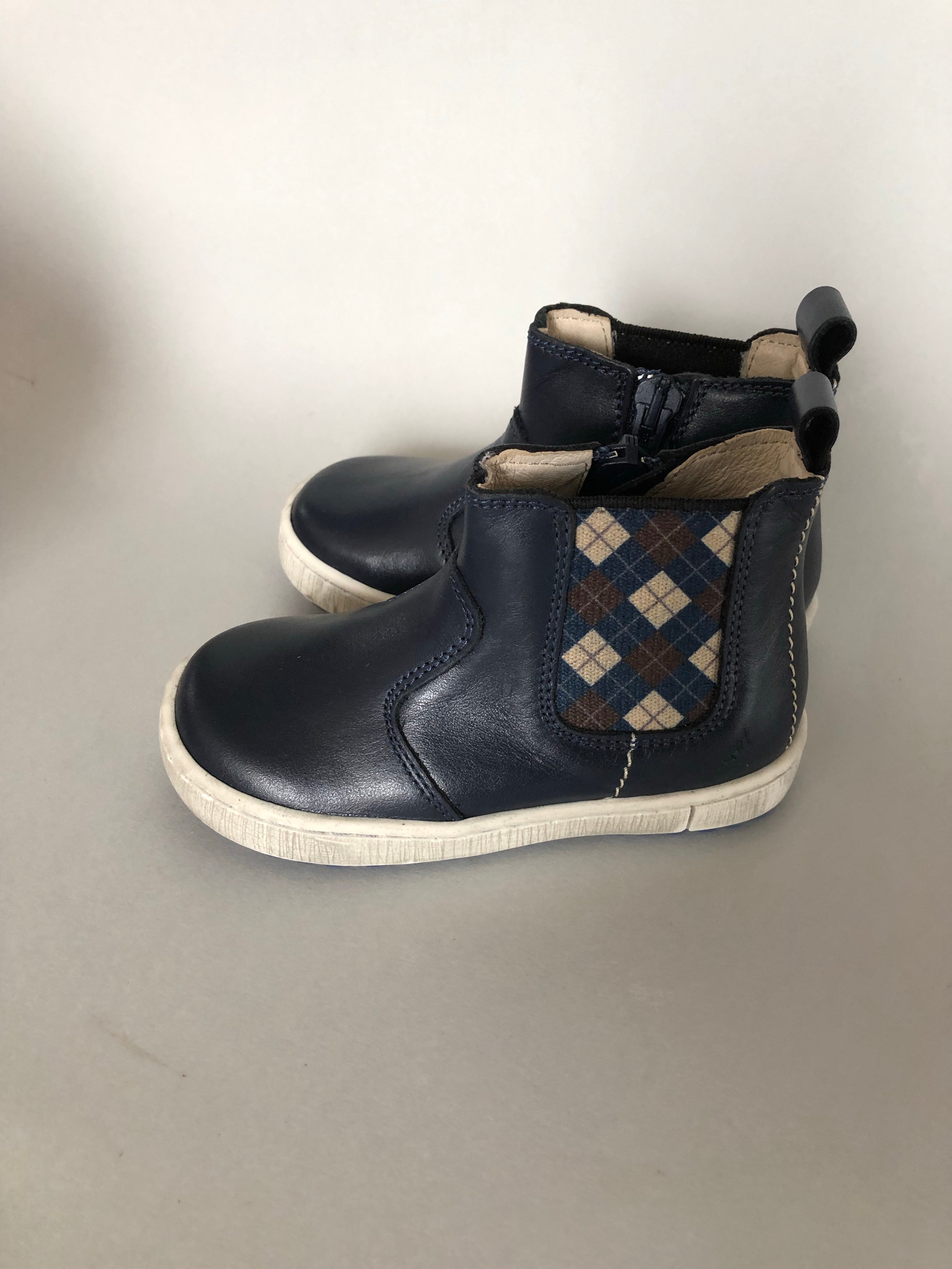 (2620C-1) Emel Blue autumn boots - MintMouse (Unicorner Concept Store)