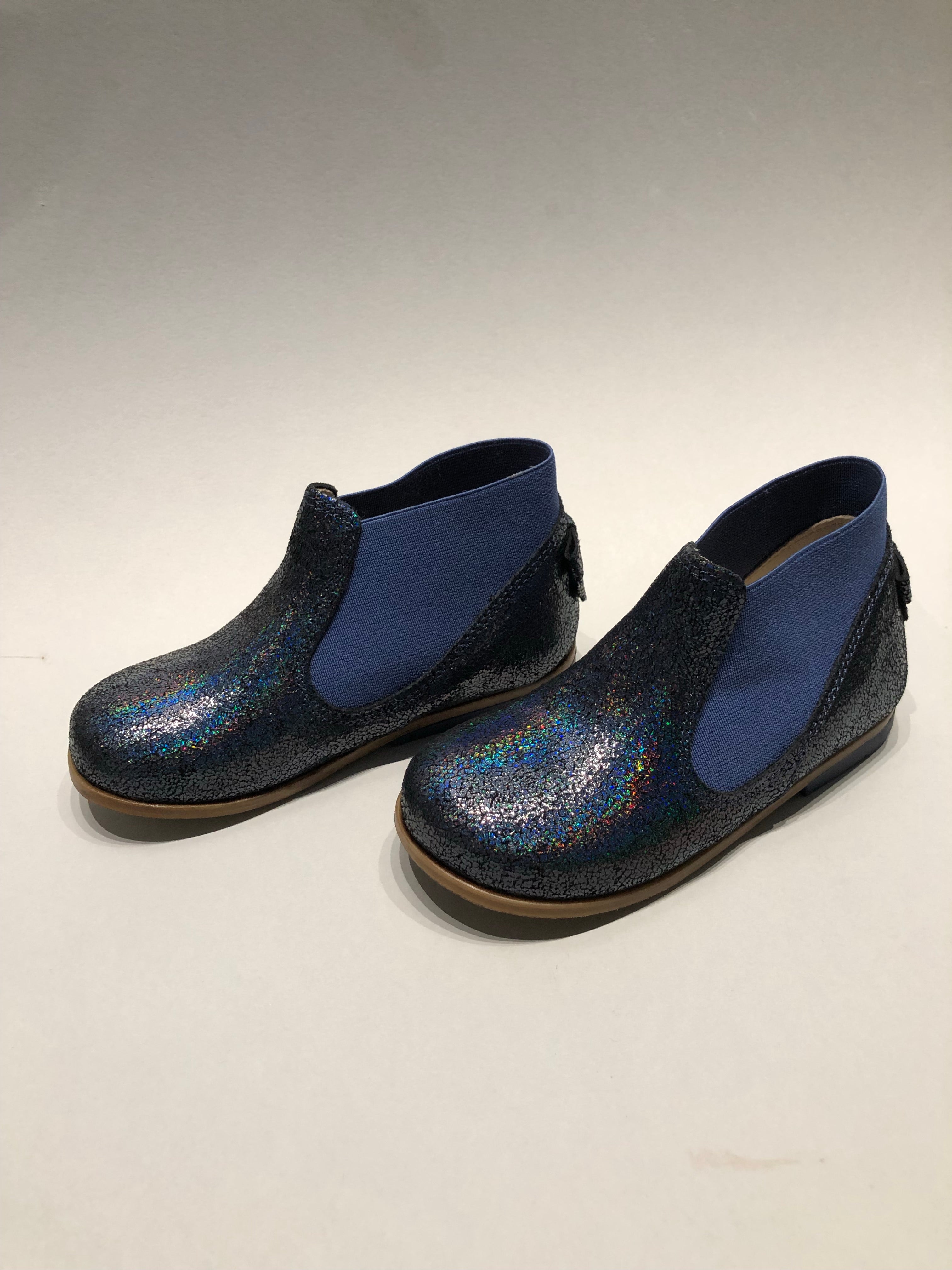 (2593-13) Emel Blue ankle boot bow - MintMouse (Unicorner Concept Store)