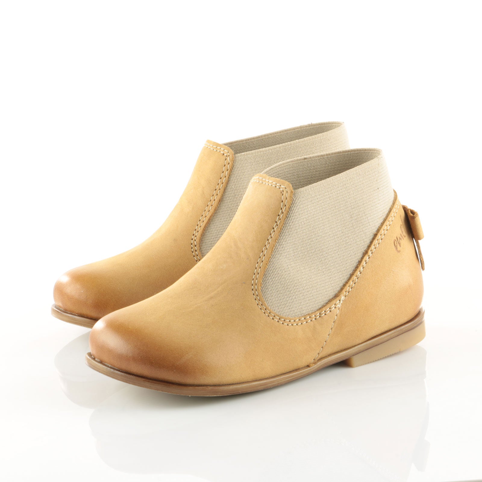 (2593-3) Emel brown boot with bow - MintMouse (Unicorner Concept Store)