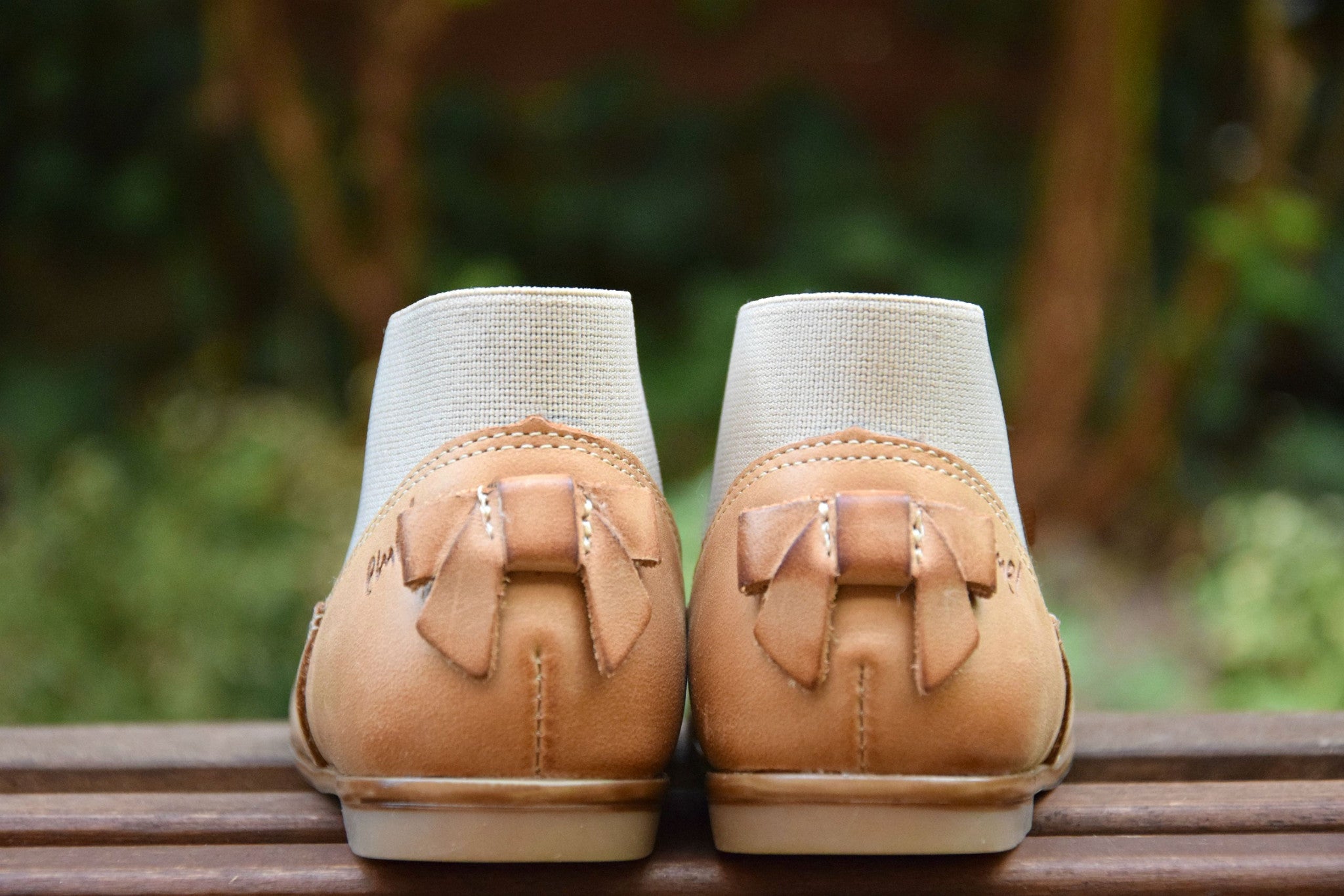 (2593-3) Emel brown boot with bow - MintMouse (Unicorner Concept Store)