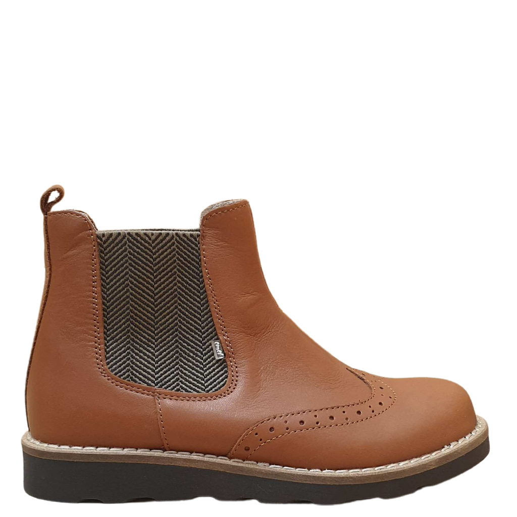 (2733-4) Emel Brown Ankle boots - MintMouse (Unicorner Concept Store)