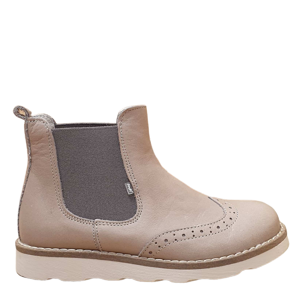 (2733-5) Emel Beige Ankle boots - MintMouse (Unicorner Concept Store)