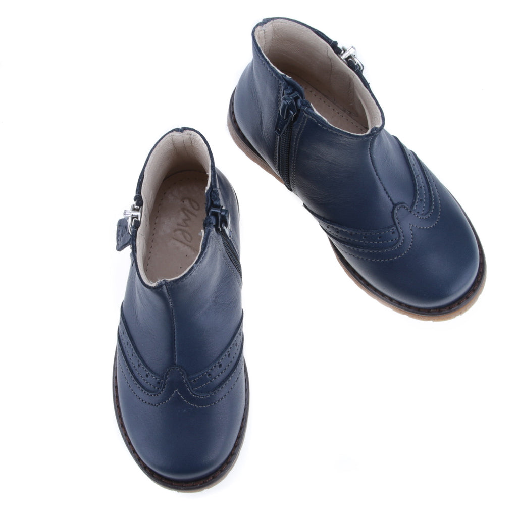 (2614-18) Emel ankle boots Blue - MintMouse (Unicorner Concept Store)