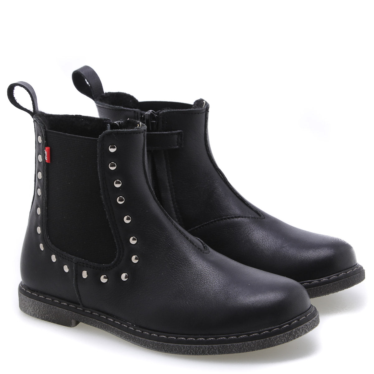 (2623B-1) Ankle Boot black studs - MintMouse (Unicorner Concept Store)