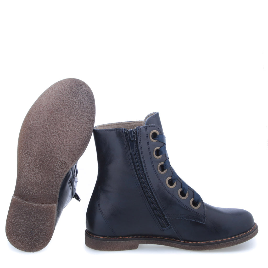Emel Blue lace-up boots (EY2622G-2) - MintMouse (Unicorner Concept Store)