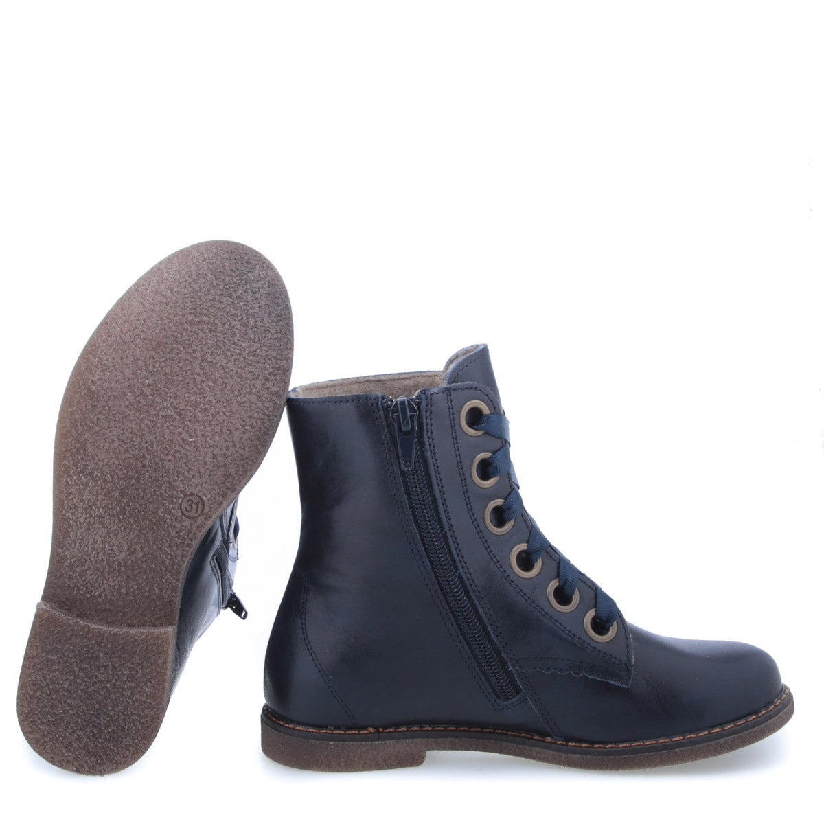 Emel Blue lace-up boots (EY2622G-2) - MintMouse (Unicorner Concept Store)