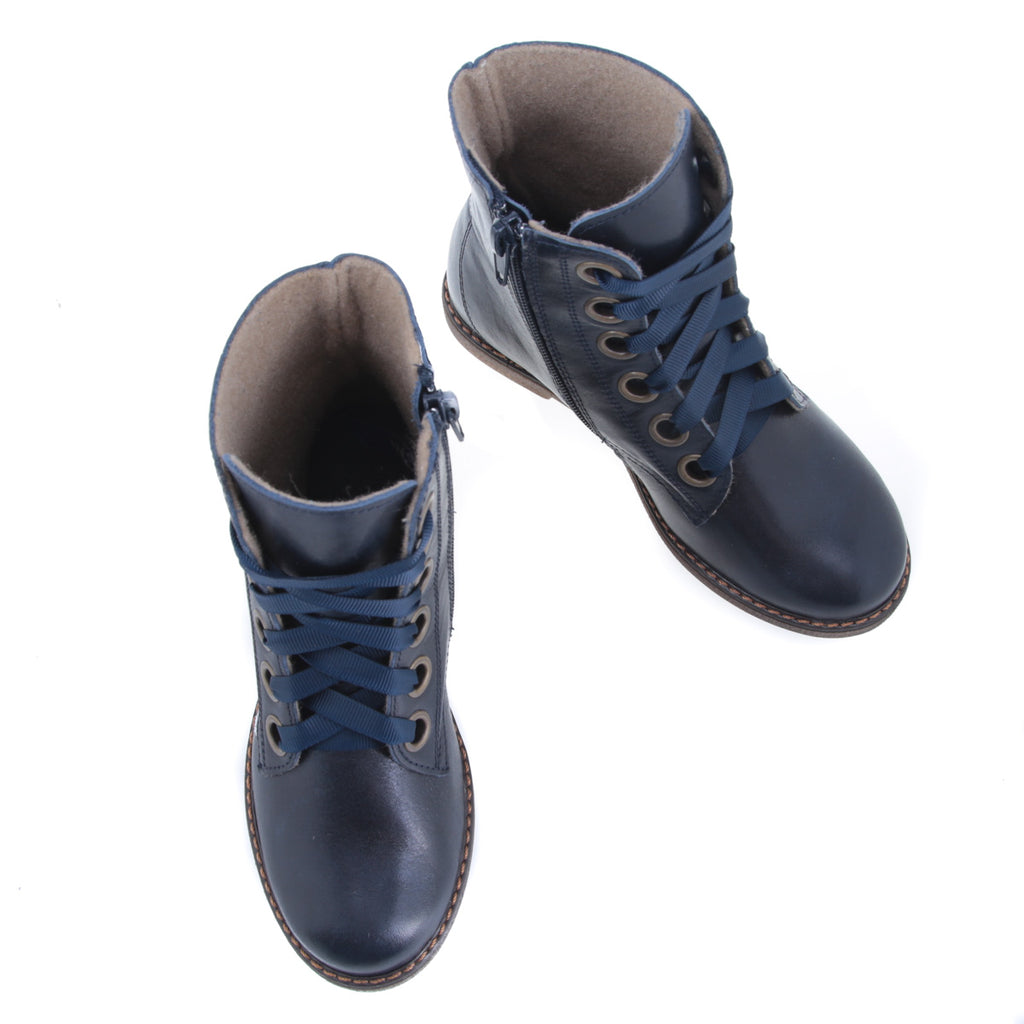 Emel Blue lace-up boots (EY2622G-2) - MintMouse (Unicorner Concept Store)