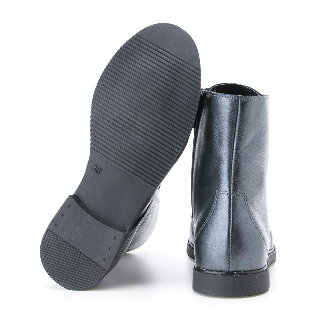 Emel grey metallic ankle boots (2622A) - MintMouse (Unicorner Concept Store)