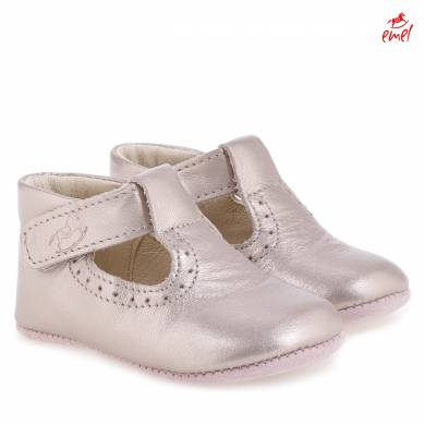 Pre-walker baby shoes - T-bar metallic - MintMouse (Unicorner Concept Store)
