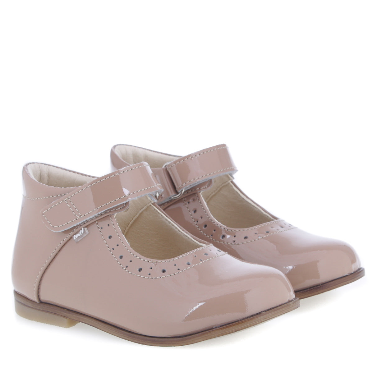 (2397A-2) Emel beige balerina - patent leather - MintMouse (Unicorner Concept Store)
