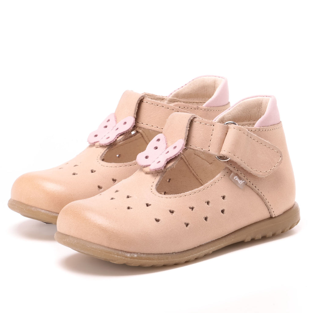 (2417-7) Emel beige butterfly balerina - MintMouse (Unicorner Concept Store)