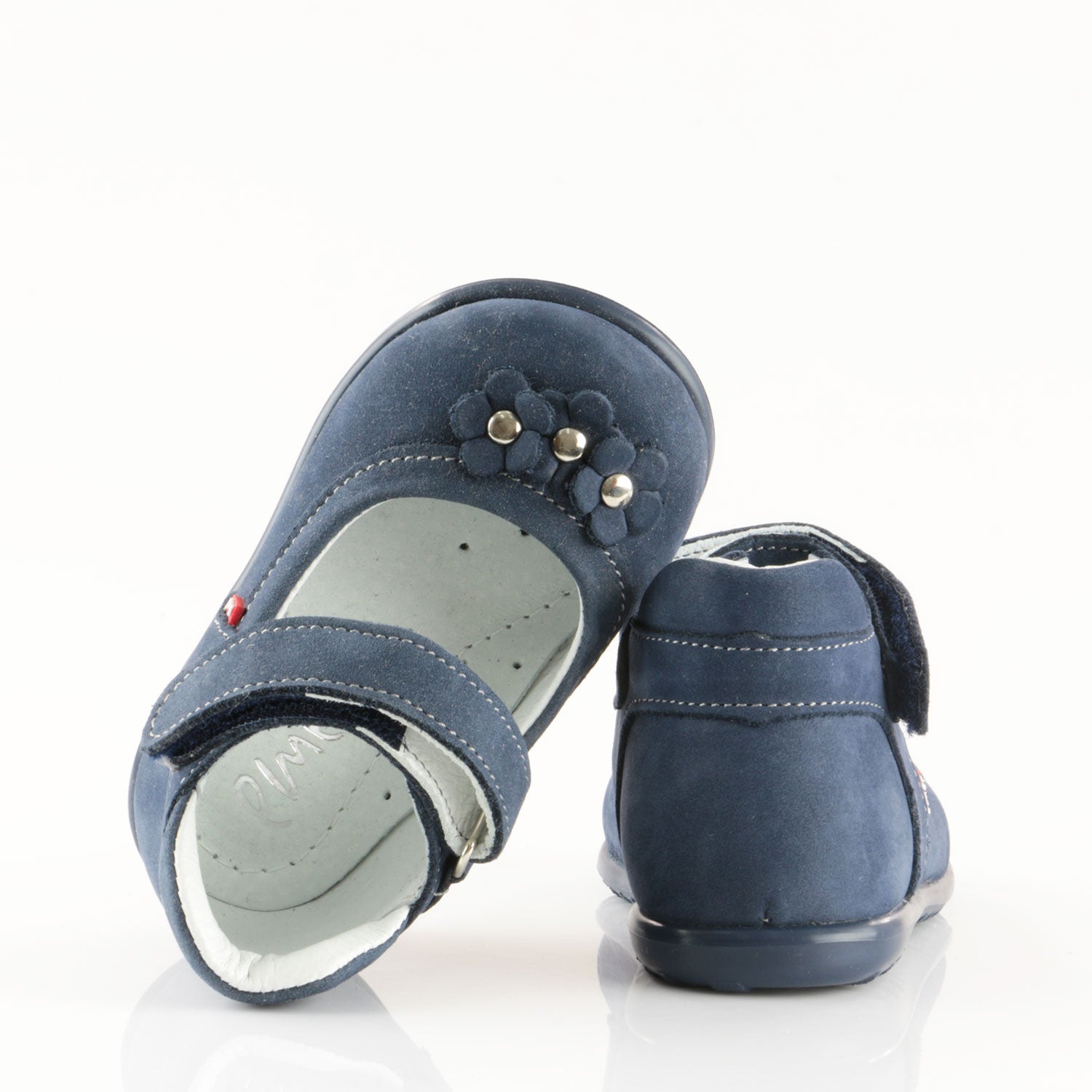 (2094-9) Emel Navy Flowers Half-Open Classic - MintMouse (Unicorner Concept Store)