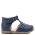 (2436-14) Emel navy blue Half-Open Shoes - MintMouse (Unicorner Concept Store)