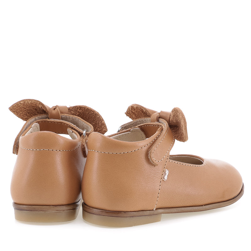 (2047-1) Emel cognac classic ballerina - MintMouse (Unicorner Concept Store)