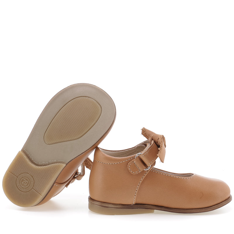 (2047-1) Emel cognac classic ballerina - MintMouse (Unicorner Concept Store)