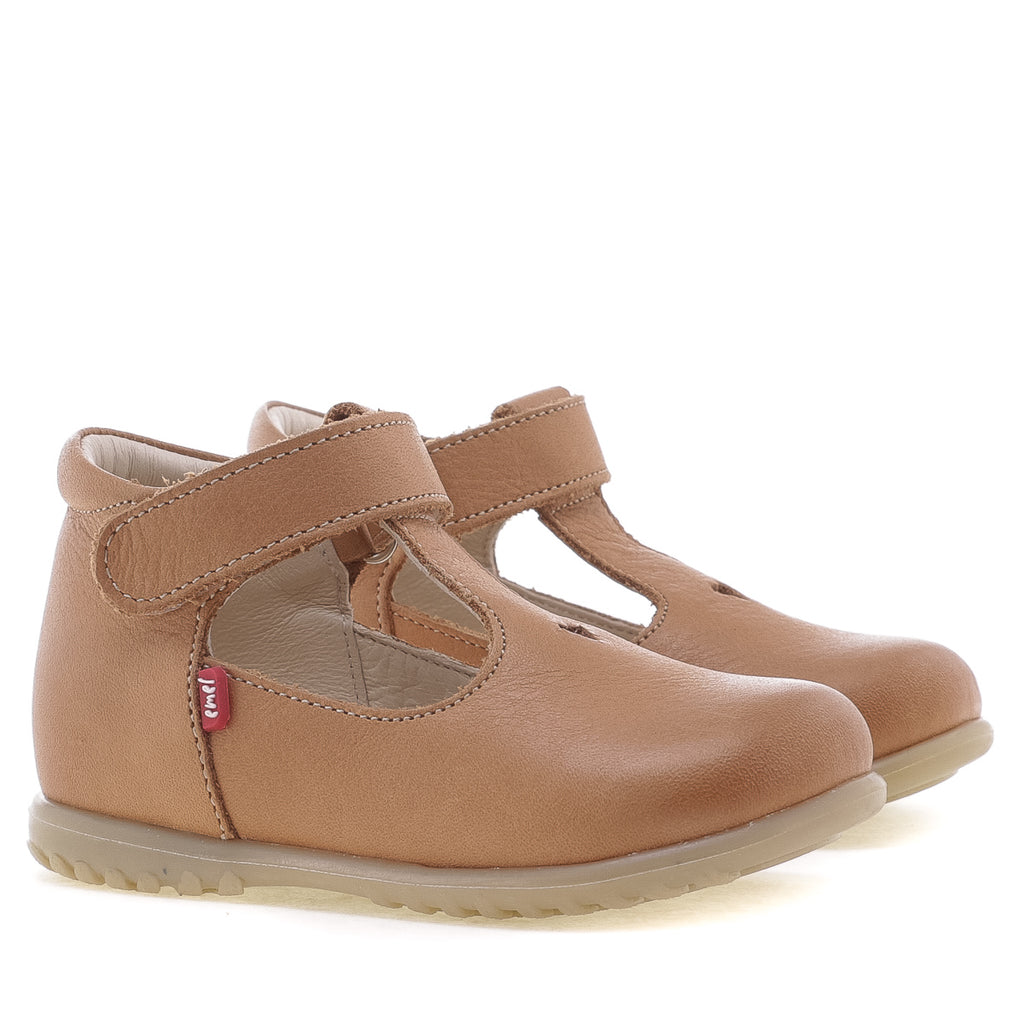 (2409C-1) Emel cognac balerina - MintMouse (Unicorner Concept Store)