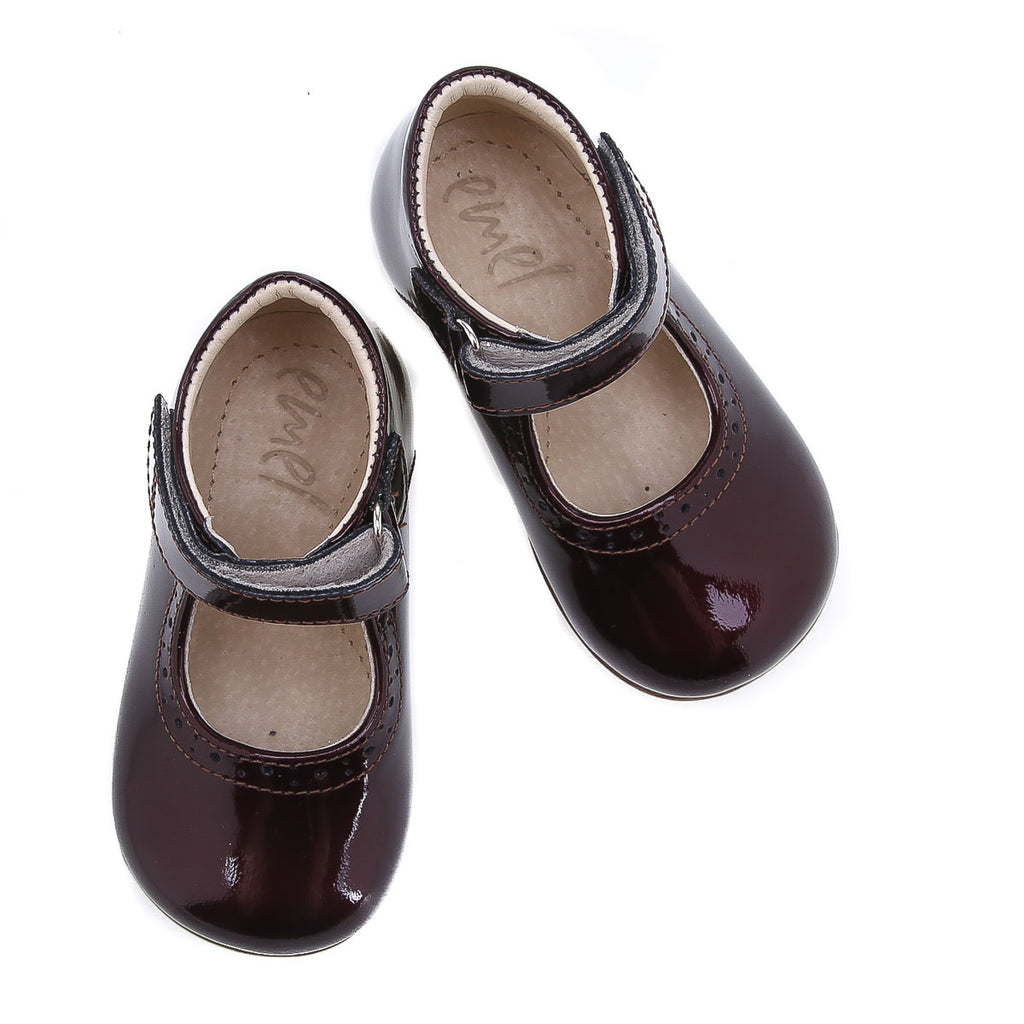 (2397A-4) Emel Red balerina - patent leather - MintMouse (Unicorner Concept Store)