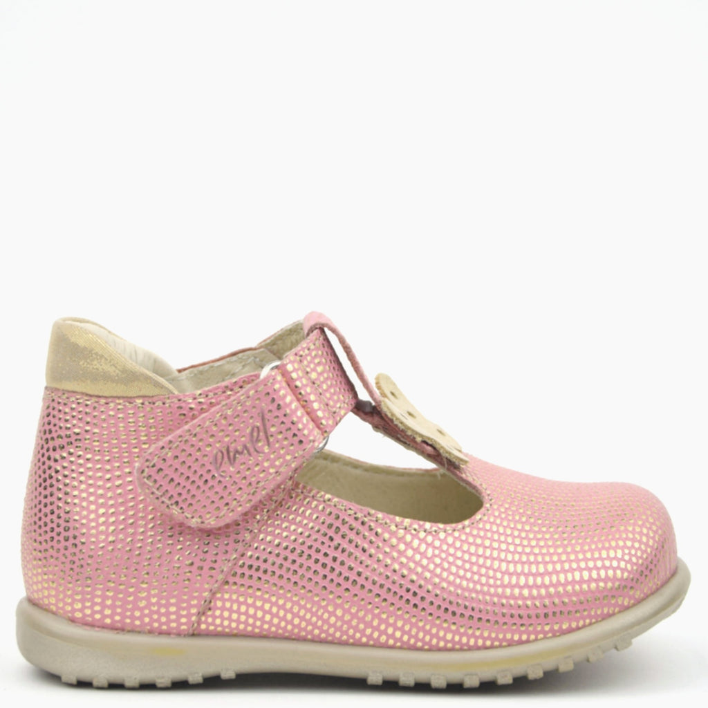 (2417A-2) Emel Coral Shiny ballerinas - MintMouse (Unicorner Concept Store)