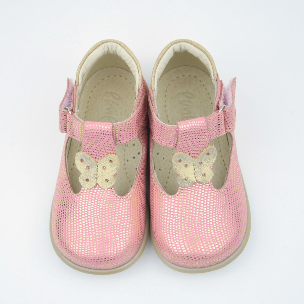 (2417A-2) Emel Coral Shiny ballerinas - MintMouse (Unicorner Concept Store)