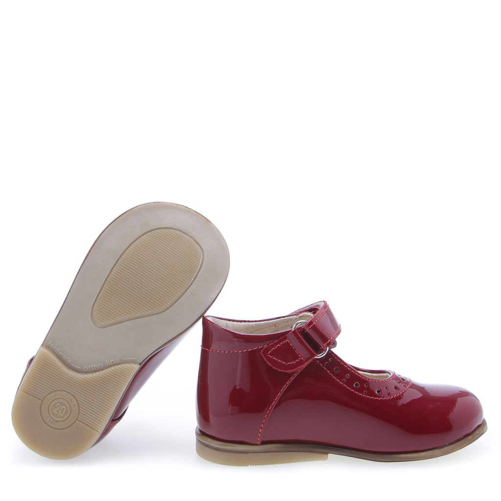 (2397A-1) Emel Red ballerina - patent leather - MintMouse (Unicorner Concept Store)