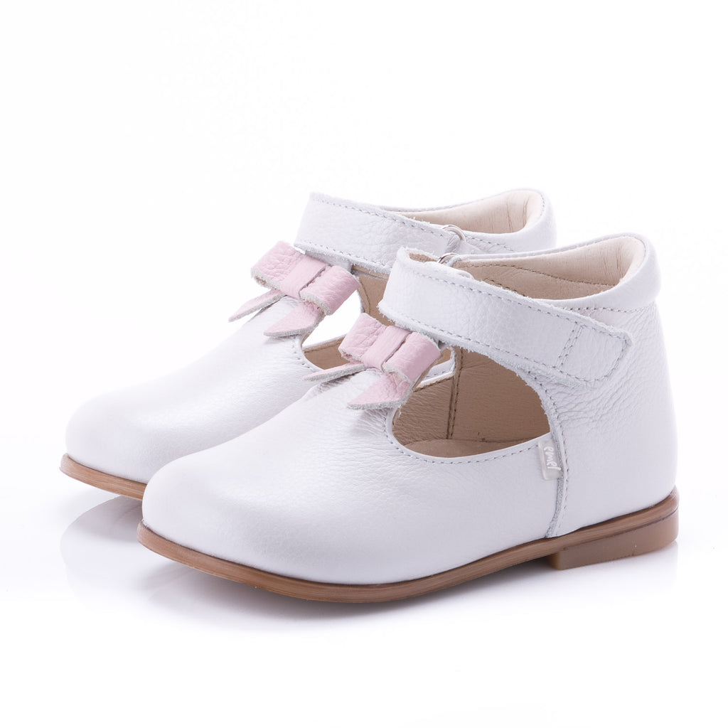 (2385C) Emel balerina - white bow - MintMouse (Unicorner Concept Store)