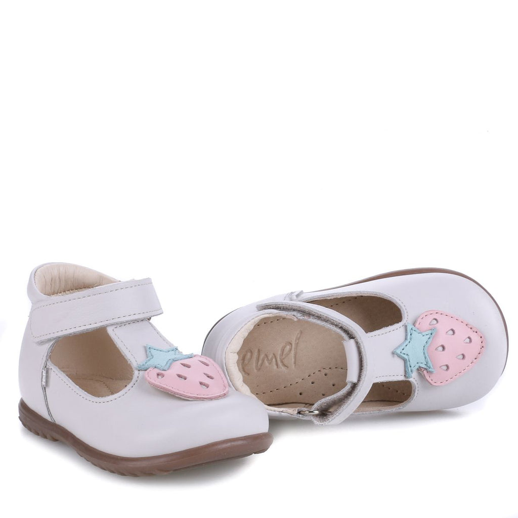 (2409G-2) Emel white Strawberry ballerina - MintMouse (Unicorner Concept Store)