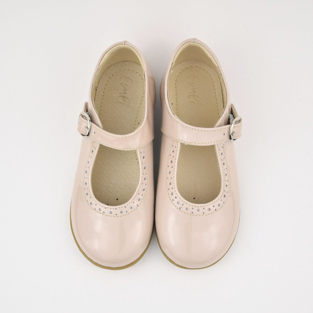 (2674-5) Emel balerina shoes - beige patent leather - MintMouse (Unicorner Concept Store)